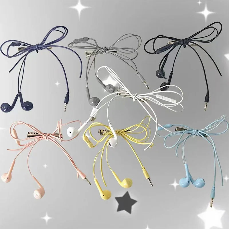 headphones hairclip