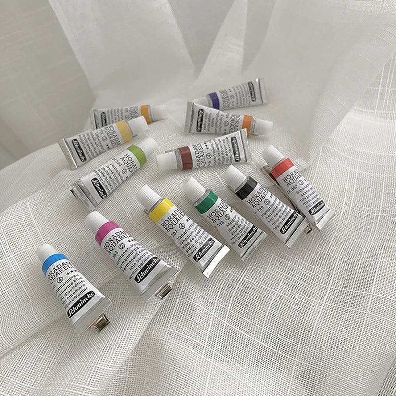 Creative Watercolor Hair Clips