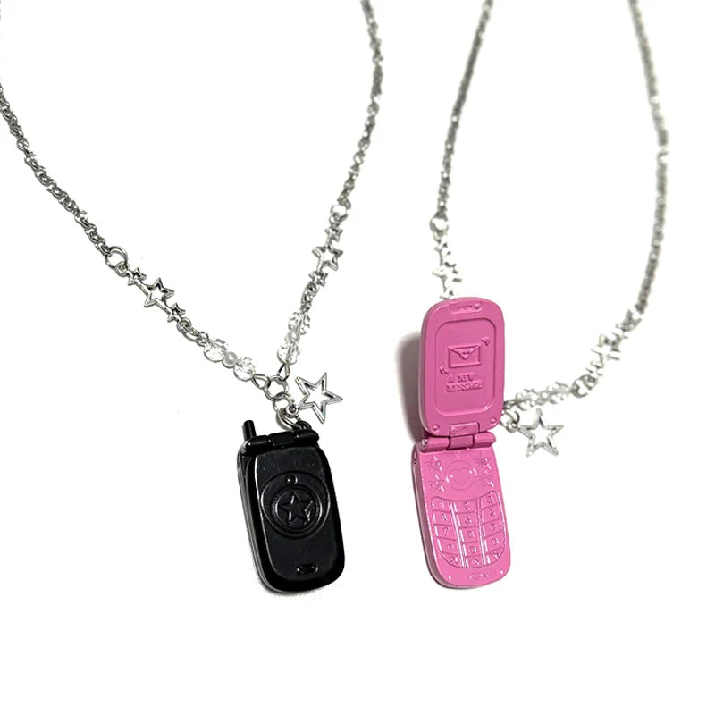 Pink Star Bead Necklace Magic