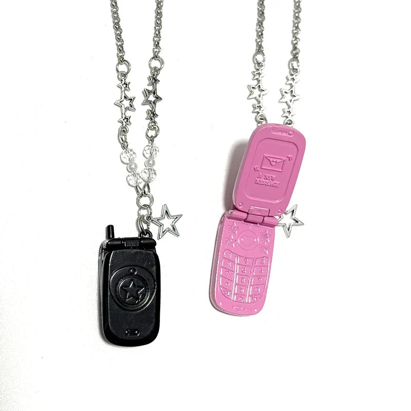 Pink Star Bead Necklace Magic