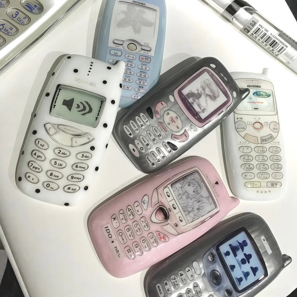 Stylish Punk Phone Hair Clips